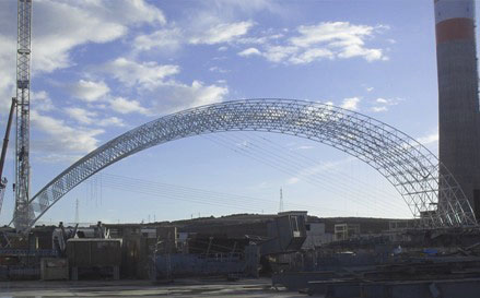 洪湖大型网架结构